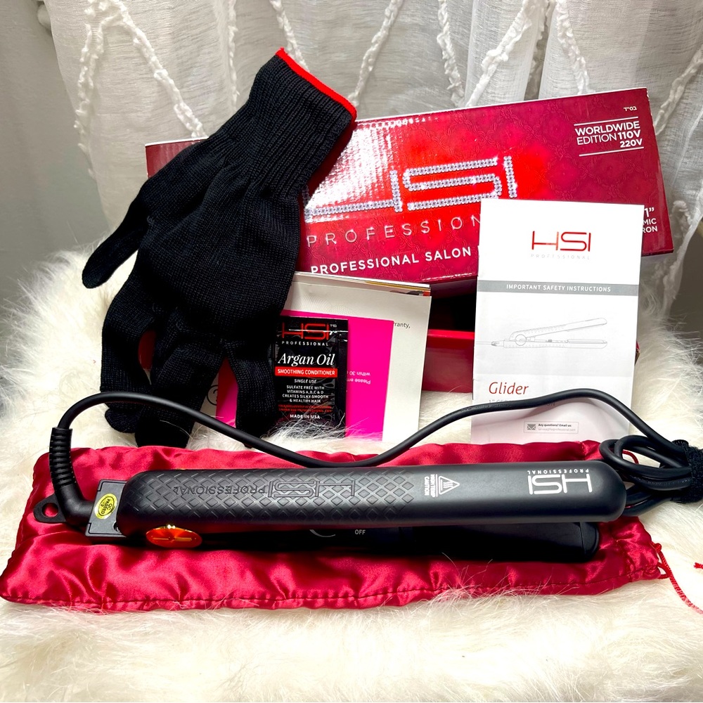 HSI Professional 1”ceramic Hair flat iron